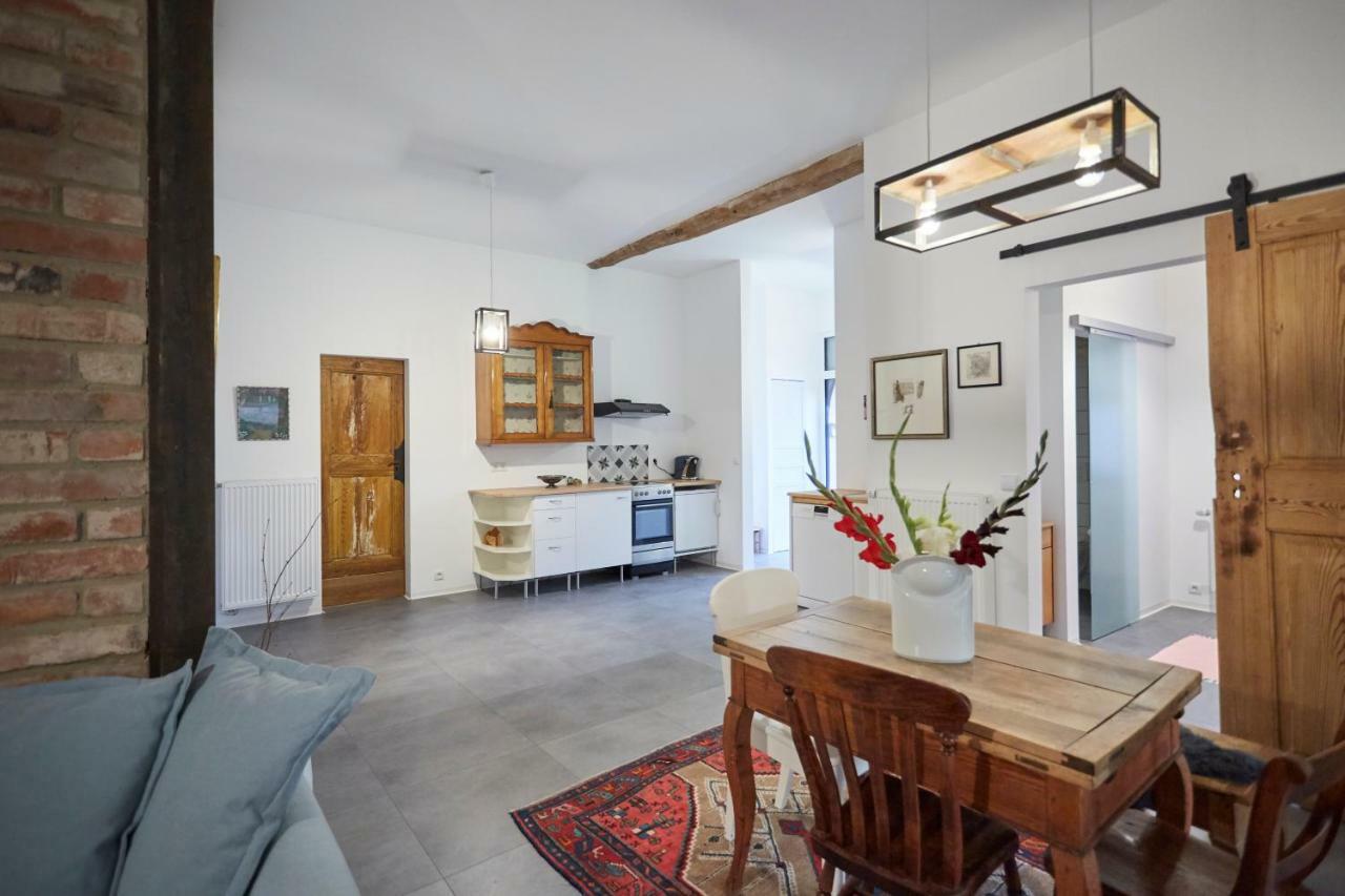 Obere Muehle - Scheunenwohnung Mitten Im Gruenen Baunach Exterior foto